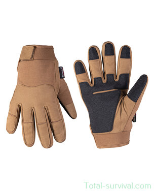 Mil-Tec Tactische handschoenen Cold Weather, Thinsulate voering, dark coyote