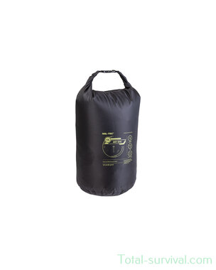 Mil-Tec Waterbestendige Drybag, Rip Stop, 13L, zwart
