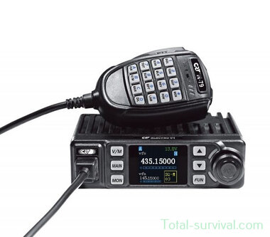 CRT Electro UV V3 dual-band UHF/VHF-zendontvanger radio met VOX