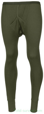 Britische thermische lange Unterhose, ECW Level II, oliv grün