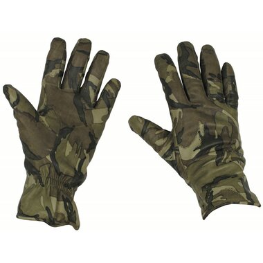 Britse leger combat gloves MKII cold weather gevoerd, leer, MTP Multicam