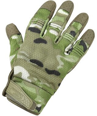 Kombat tactical recon mesh handschoenen, BTP multicam