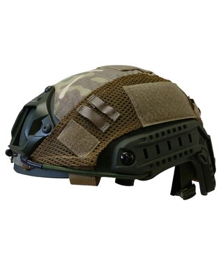 Kombat tactical fast helmet cover, BTP multicam