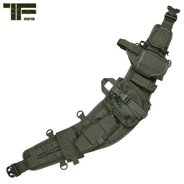 TF-2215 Molle combat belt set, ranger grün