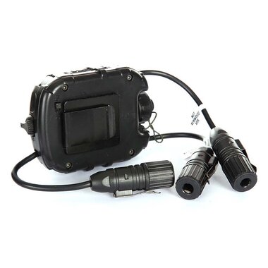 Z-Tactical Z118 Z40PS classic PTT dual transceiver adapter lite edition, zwart