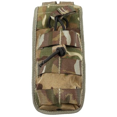 Sac de chargeur simple Osprey MK4 de l'armée britannique SA-80 ouvert, Molle, MTP multicam