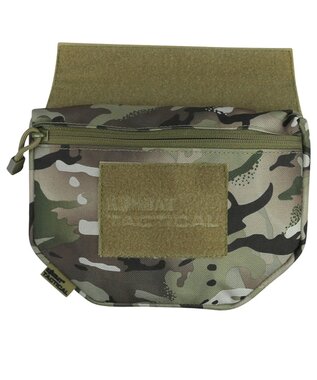 Kombat Tactical Guardian Drop down pouch for plate carrier vests, BTP Multicam