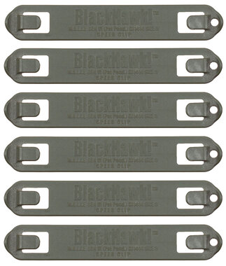 Blackhawk Speed ​​Clip 6 Molle-Set, 6er-Pack, Ranger grün