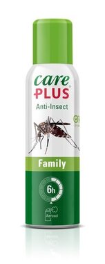Spray aérosol anti-insectes Care Plus Icaridin, 100 ml
