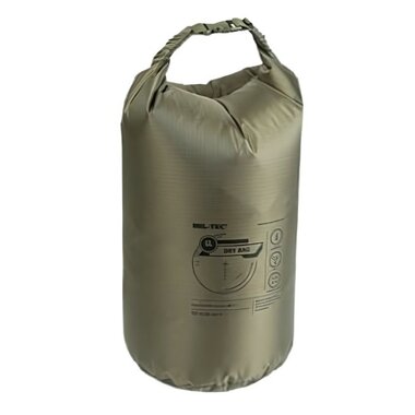 Mil-Tec Wasserfeste Drybag, Rip Stop, 5L, oliv grün