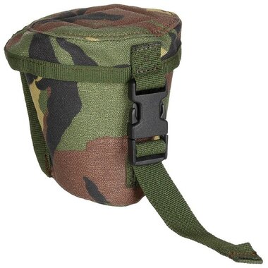 Dutraco field bag for night vision binoculars Molle, woodland DPM