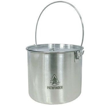 Pathfinder RVS Bushpot met deksel (3,5L)