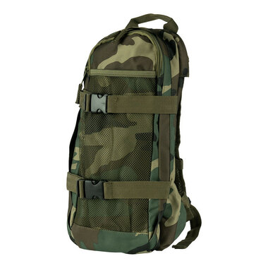 Fosco système d'hydratation sac à dos 2,5L avec vessie TPU, Woodland camo