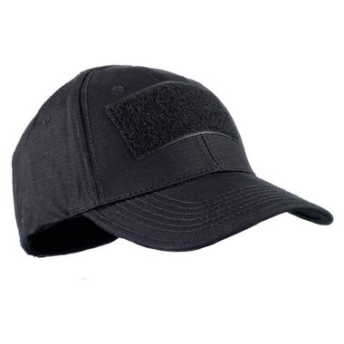 AB Tactical operations cap Ripstop met velcro, zwart, verstelbaar