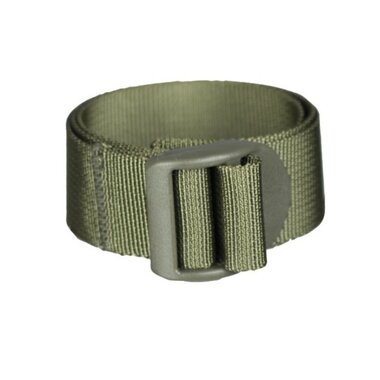 Mil-Tec packing strap 25mm x 60cm with buckle, OD green