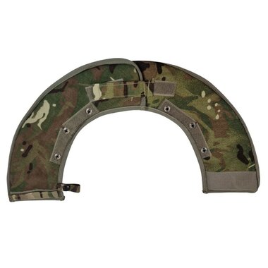 Osprey MK4 ballistic body armor collar large with inserts, MTP multicam