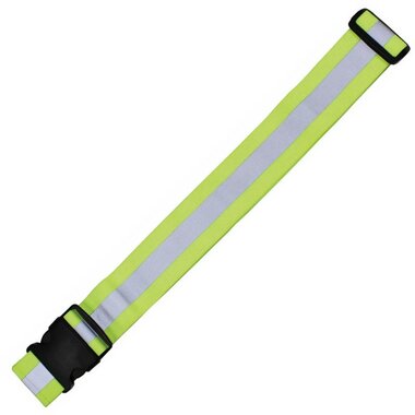 Britse leger reflectorband elastisch, verstelbaar, 125cm max lengte