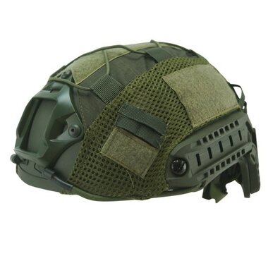 Kombat tactical F.A.S.T. helmet cover, oliv grün