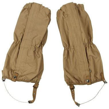 MFH Bundeswehr gaiters with steel wire, coyote tan