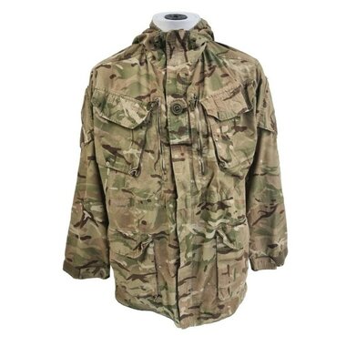 Britse SAS commando jas, Smock, met capuchon, winddicht, MTP Multicam