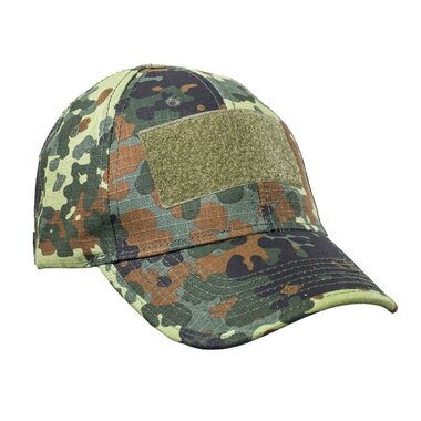 AB Tactical Operationskappe Ripstop mit Klettverschluss, flecktarn, verstellbar