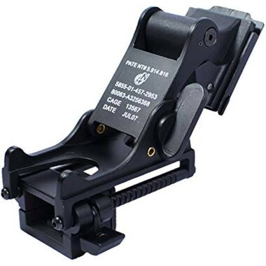 MD tactical NVG mount voor MICH/FAST helm, zwart