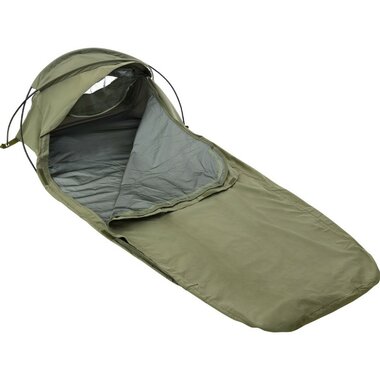 Defcon 5 Single Bivvy Tent / Sleeping Bag Tent with Compression Sack, Breathable, Water Repellent, OD Green