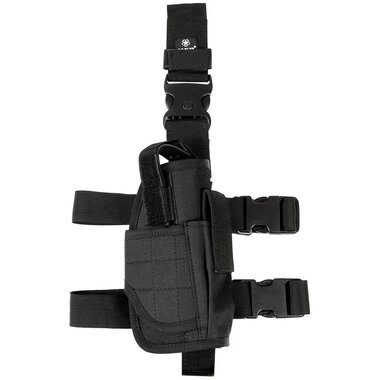 MFH universeel beenholster verstelbaar, rechts, zwart