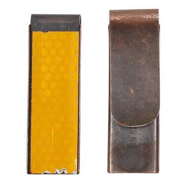 Oostenrijkse Bundesheer IR reflectorclip 7 x 2 cm metaal