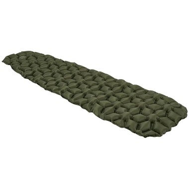 Highlander NAP-PAK inflatable sleeping mat, OD green