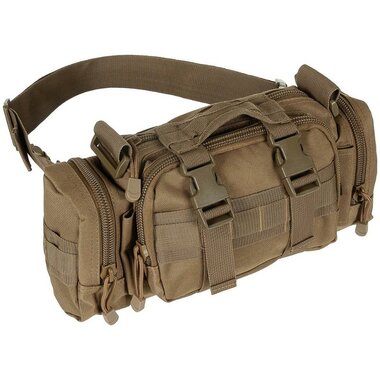 MFH Tactical hip bag / shoulder bag Molle, Coyote tan
