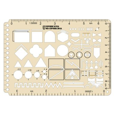 Ecopybook Taktisches Lineal TZ Nato