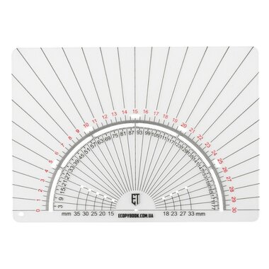 Ecopybook Tactical Protractor PR-R