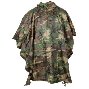 MFH Poncho, Rip Stop, woodland, 144 x 223 cm