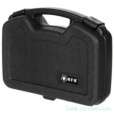 MFH Pistol case large, plastic, lockable, black