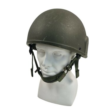 Britischer GS MK6(A) Kevlar Kampfhelm, olivgrün