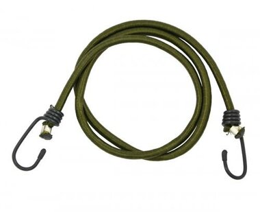 KL landmacht Spanelastiek 105CM, legergroen
