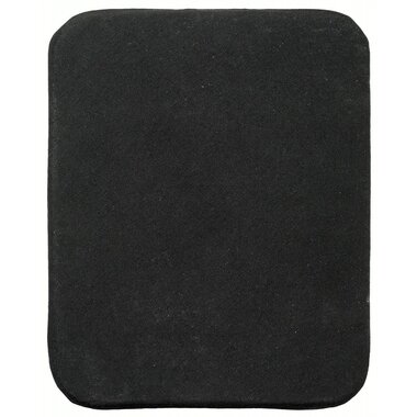 Italian body armor plate curved Level 3+, 20 x 16 cm