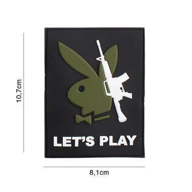 101 Inc 3D PVC Patch Playboy gun let's play #5117