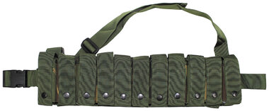 Britse leger Bandolier riem voor 11x 40mm granaat, met schouderband, DPM camo