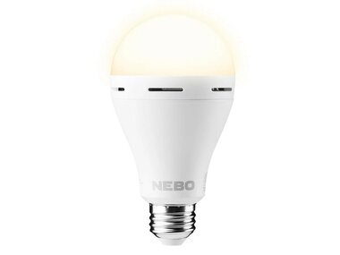 Nebo Blackout Backup Emergency Lamp E27, Rechargeable 2000mAh Li-Ion, 3000K