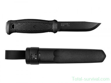 Morakniv Garberg Black Carbon Polymer sheath bushcraft mes