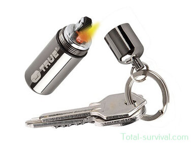 True Utility FireStash Clam mini aansteker, navulbaar