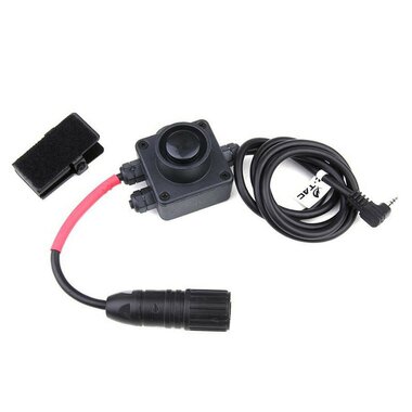 Z-Tactical Z134 Motorola / Nato jack PTT headset adapter 1-pens aansluiting