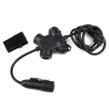 Z-Tactical Z130 Zsilynx Motorola / Nato jack PTT Headset-Adapter 2-poliger Anschluss