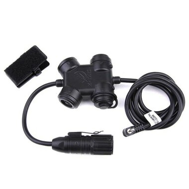 Z-Tactical Z130 Zsilynx Motorola / Nato jack PTT headset adapter 1-pin connector