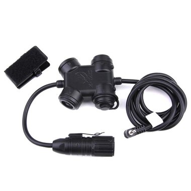 Z-Tactical Z130 Zsilynx Topcom / Nato jack PTT Headset-Adapter 1-poliger Anschluss