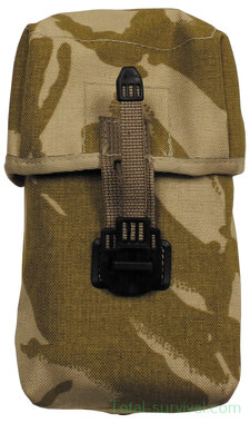 Britse koppeltas MOLLE voor Crusader veldflessen, Desert DPM