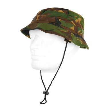 Fostex Recon Buschhut, Kinnband, SF Boonie, (NL) DPM camo