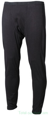 MFH US ECWS Thermo-Unterhose, lange, Level II, GEN III, Schwarz